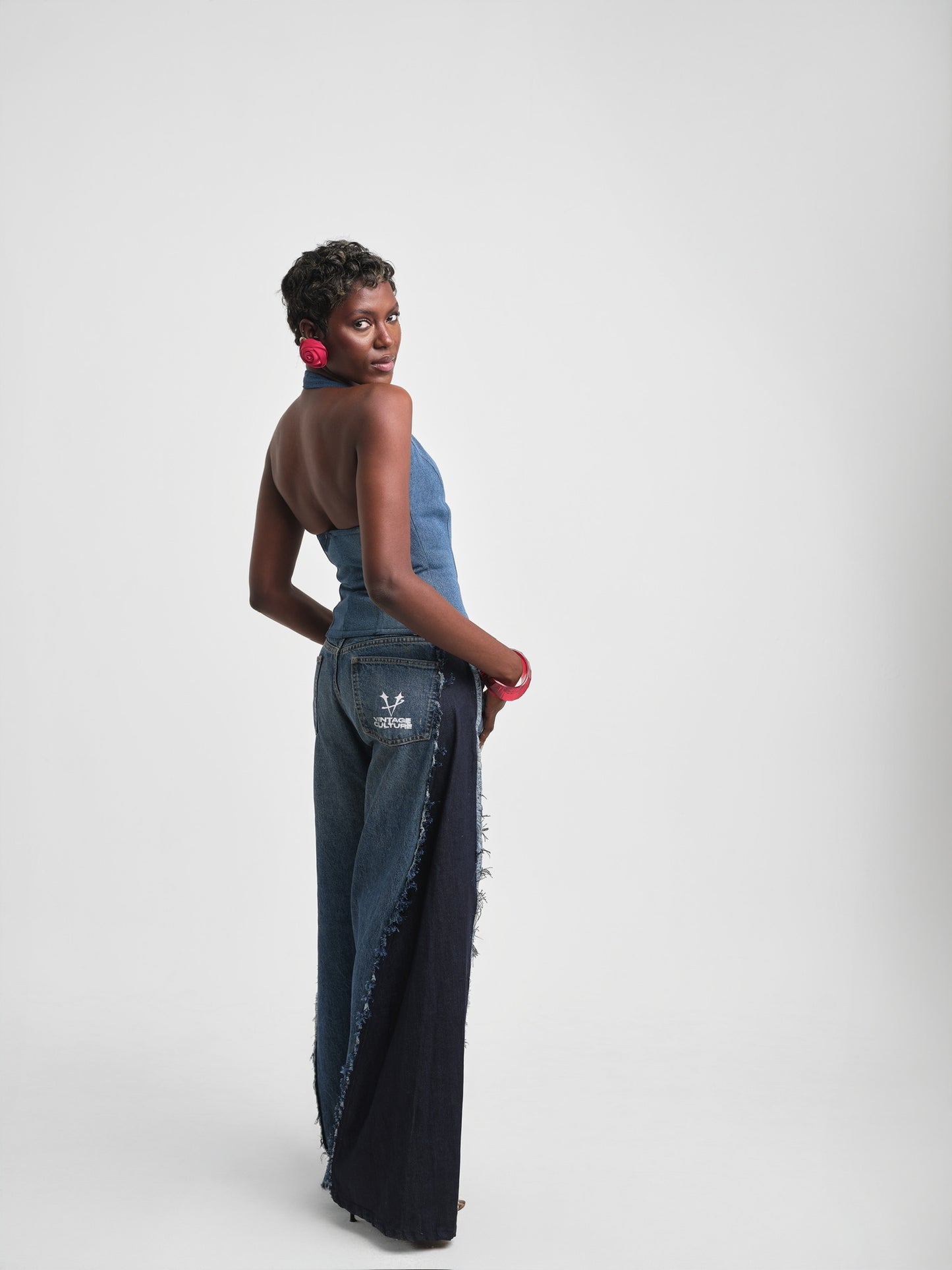 The Sculptured Denim Set