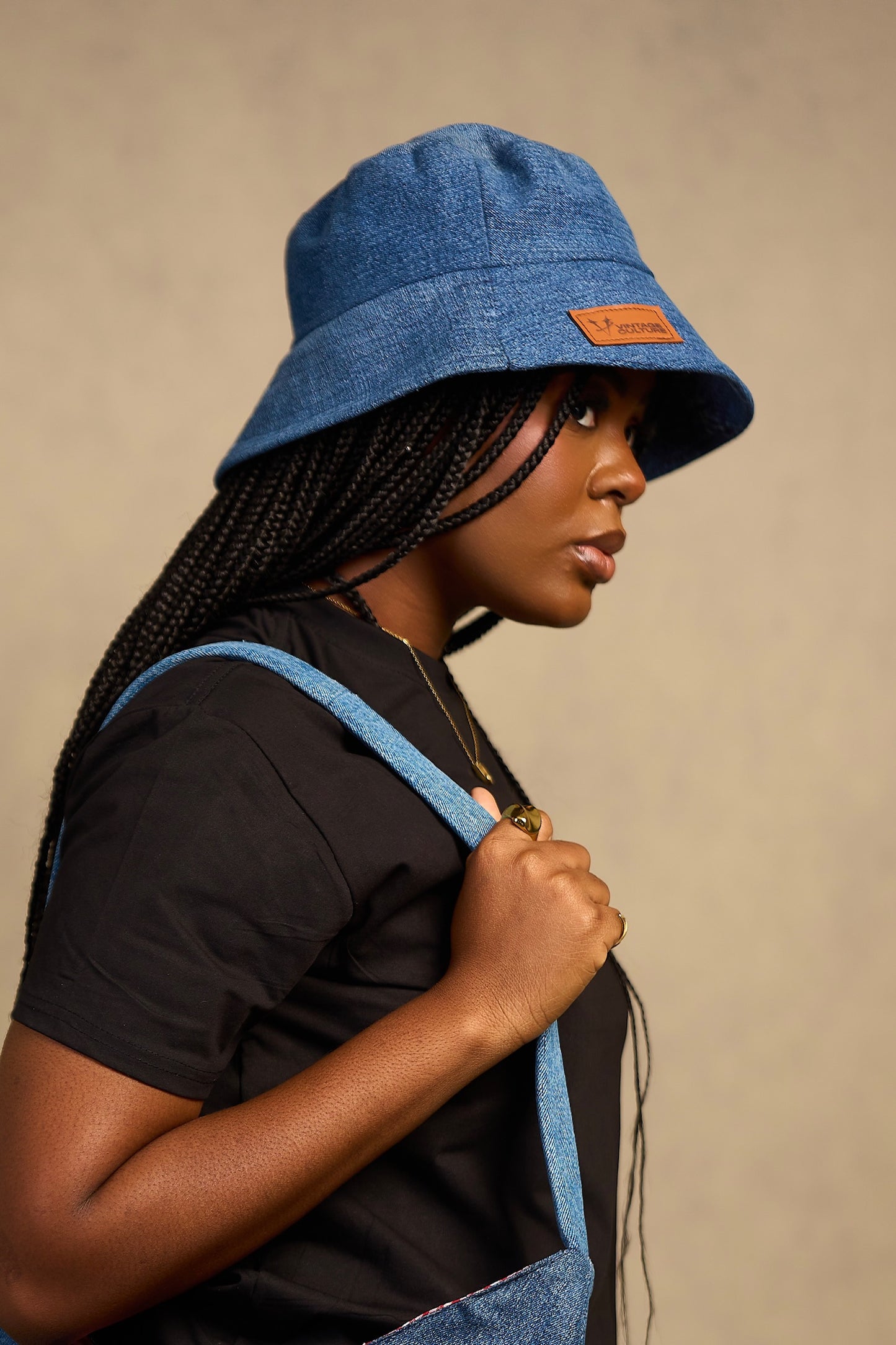 Reclaimed Denim Bucket Hat
