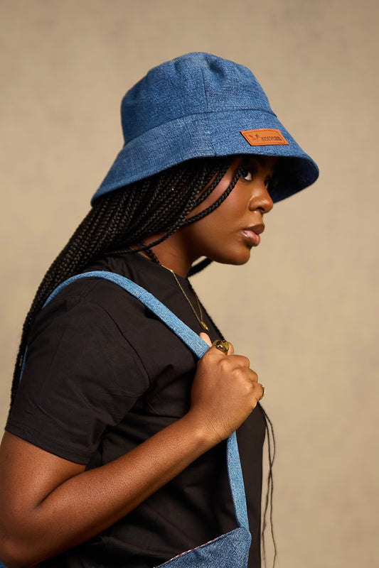 Reclaimed Denim Bucket Hat