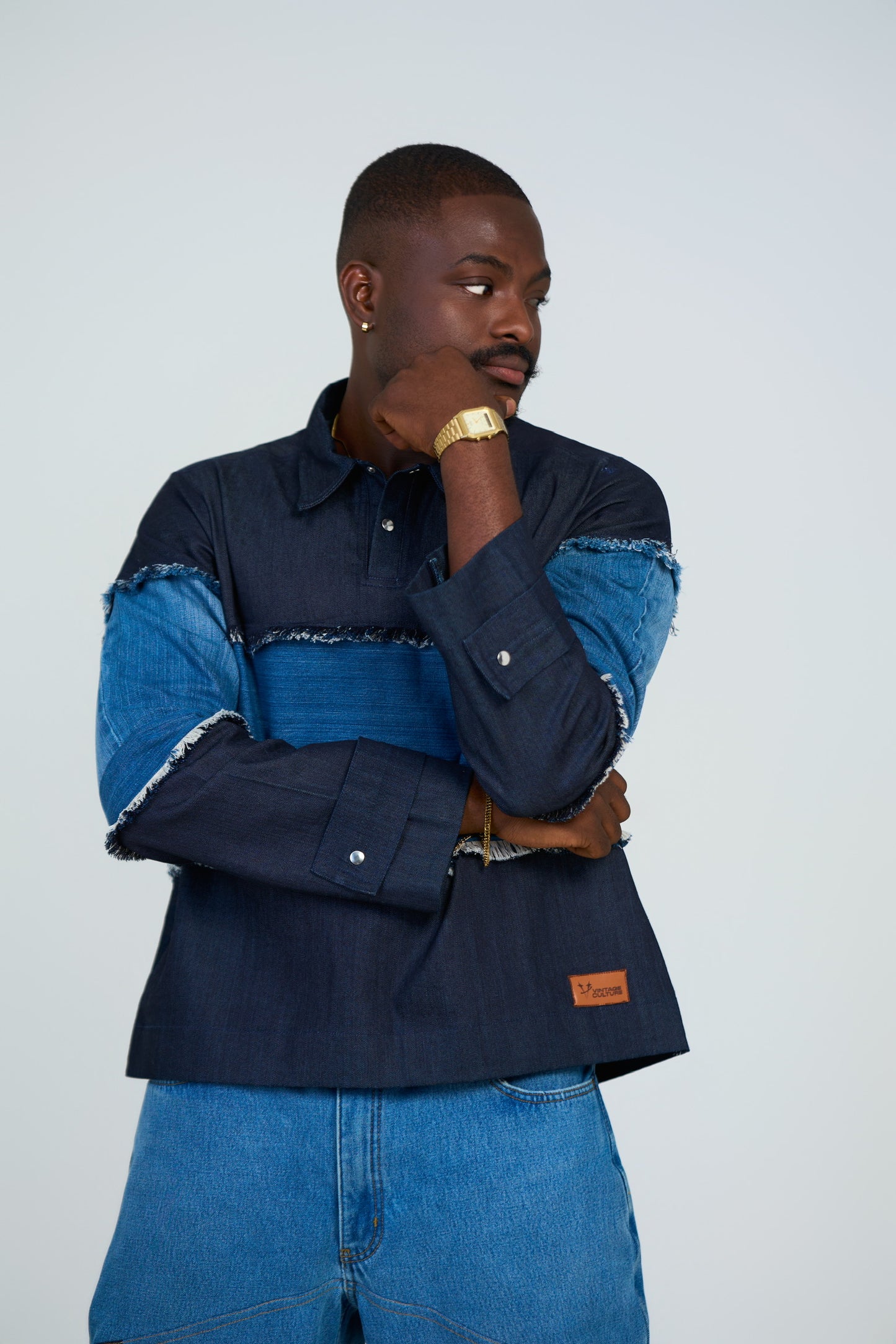 Reconstructed Panel Shirt