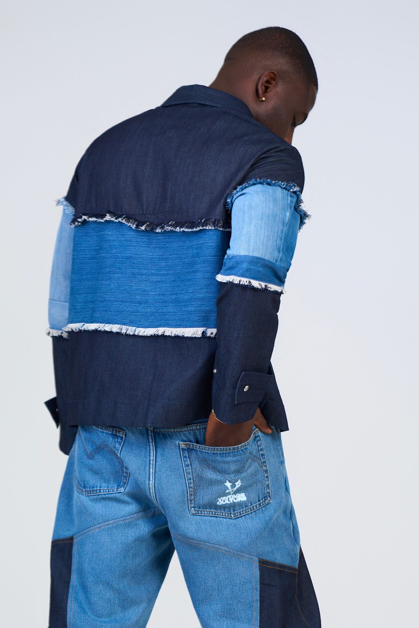 Reconstructed Panel Shirt
