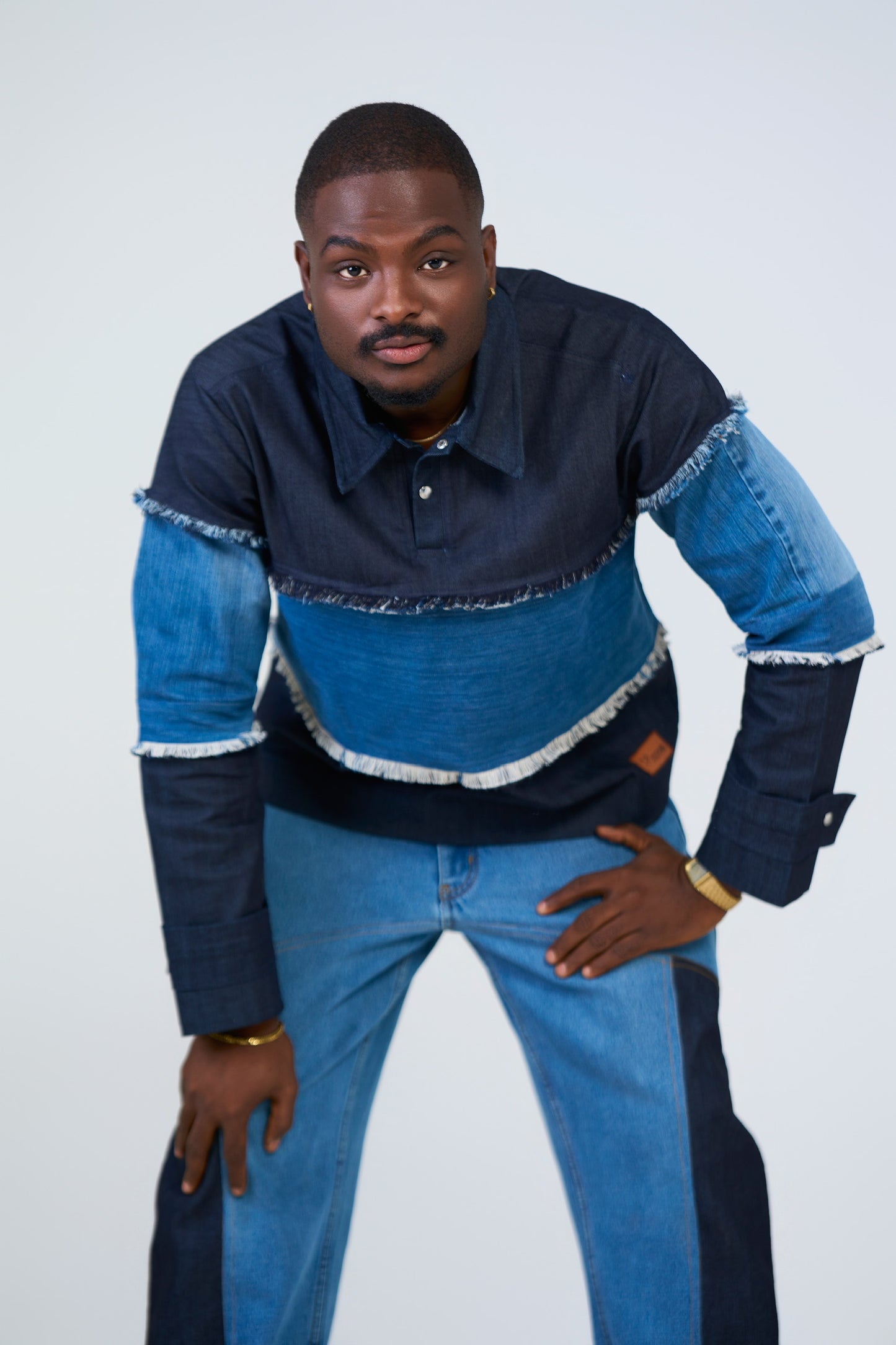 Reconstructed Panel Shirt