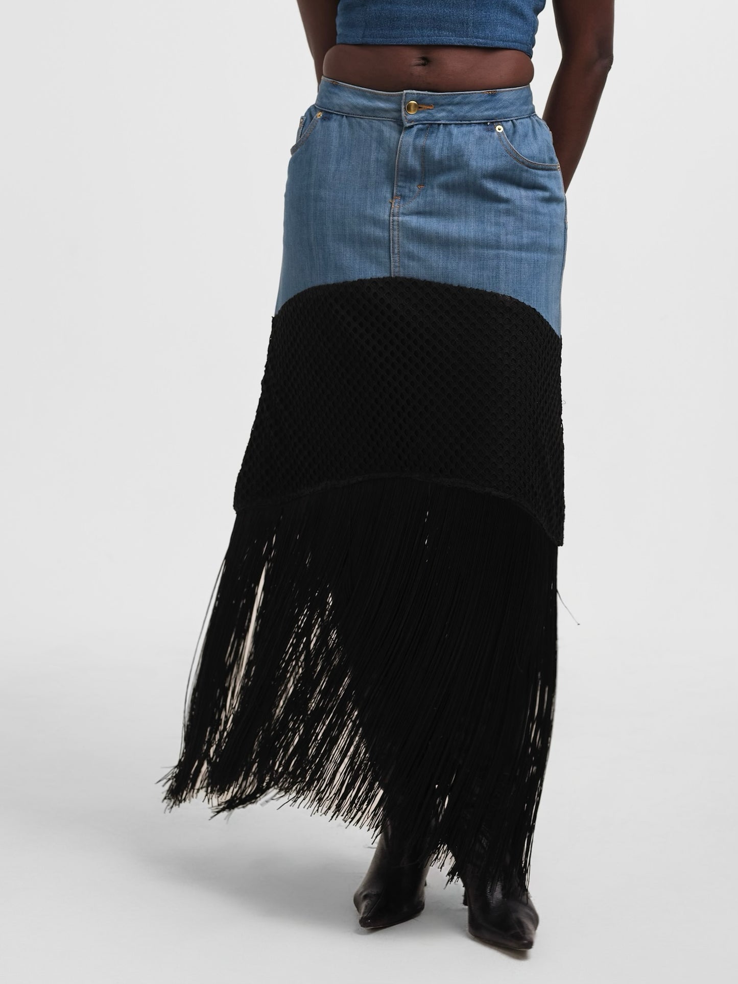 The Ombre Fringe Skirt